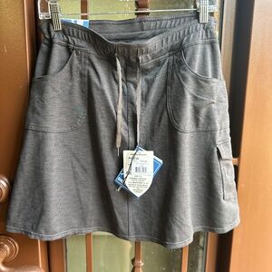 Kuhl Women's Mova Skort in Charcoal heather